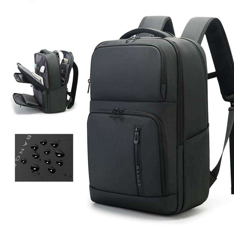 BANGE BG-7822 Large Capacity Multi Compartment Computer Backpack Student Schoolbag(Blue)