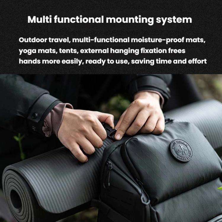 BANGE FW-230 Outdoor Adventure Backpack Multifunctional Hiking Cycling Bag(Black)