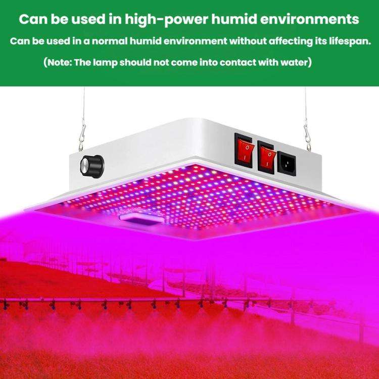 Segmented Dimming 416 Beads LED Full-Spectrum Plant Growth Lamp Vegetable Irradiation Fill Light(...