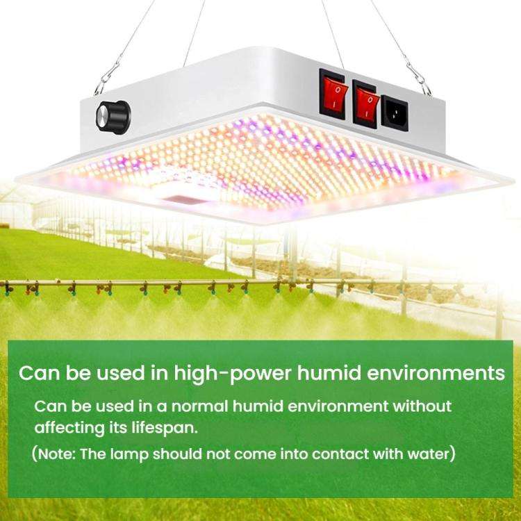Segmented 504 Beads Sunlight LED Plant Growth Lamp Hanging Vegetable Flower Fill Light(EU Plug)