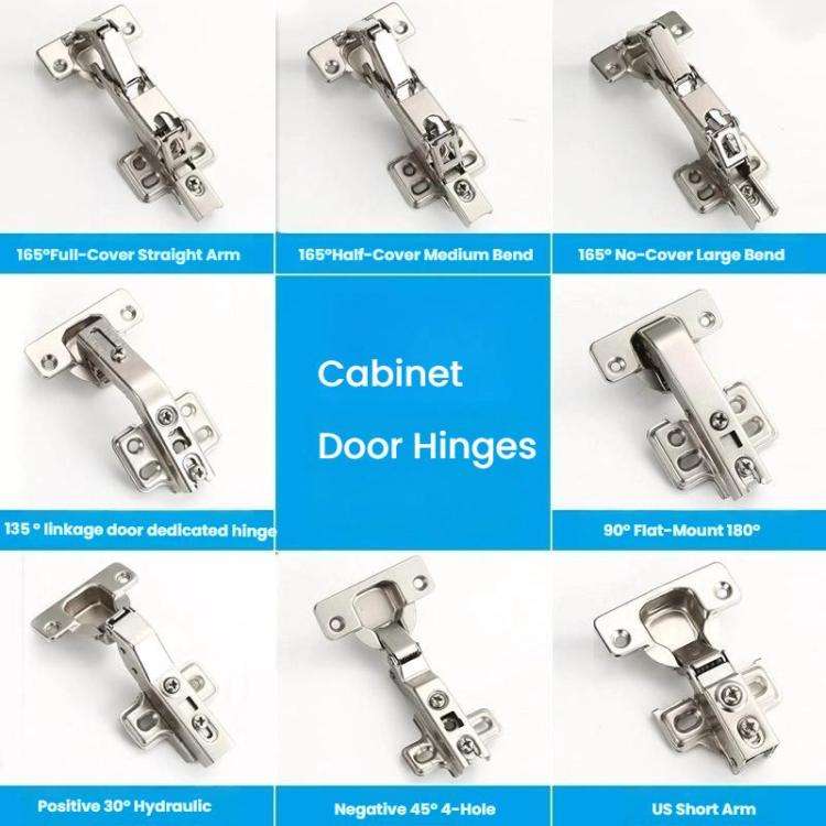 Positive 30-degee Hydraulic Cabinet Door Hinges Hydraulic Damp Buffer Furniture Hinges