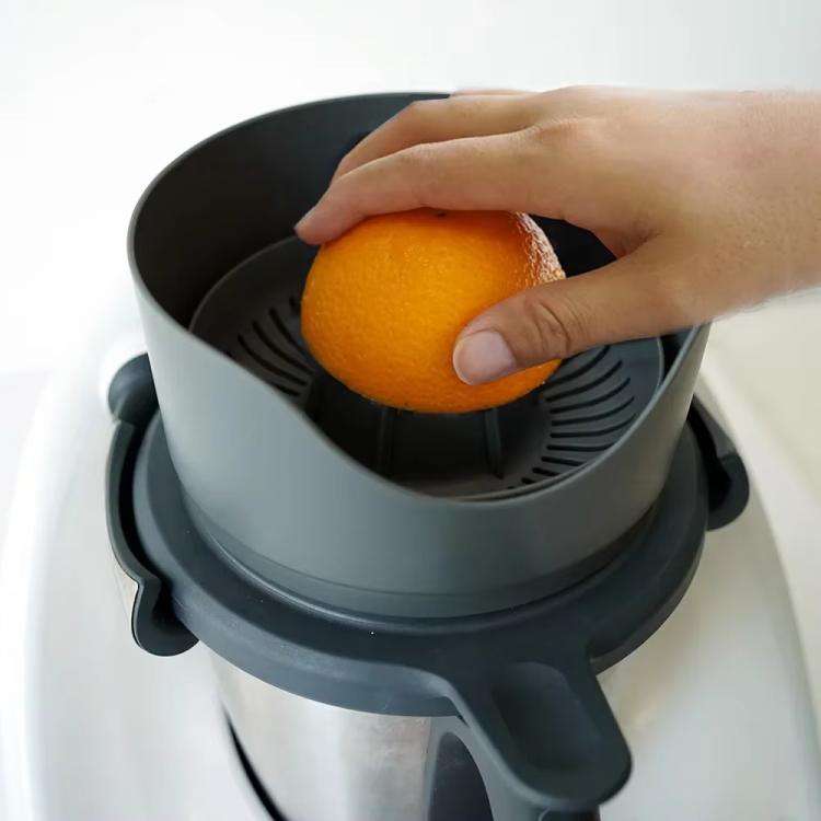 For Thermomix TM5/TM6 Manual Citrus Juicer Orange/Lemon Press Extractor With Strainer(Gray)