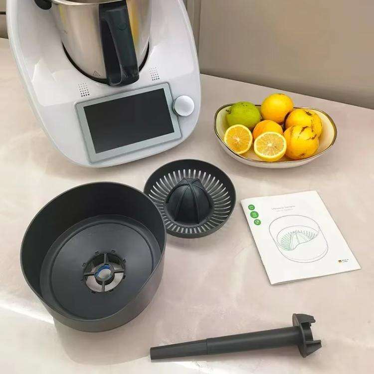 For Thermomix TM5/TM6 Manual Citrus Juicer Orange/Lemon Press Extractor With Strainer(Gray)