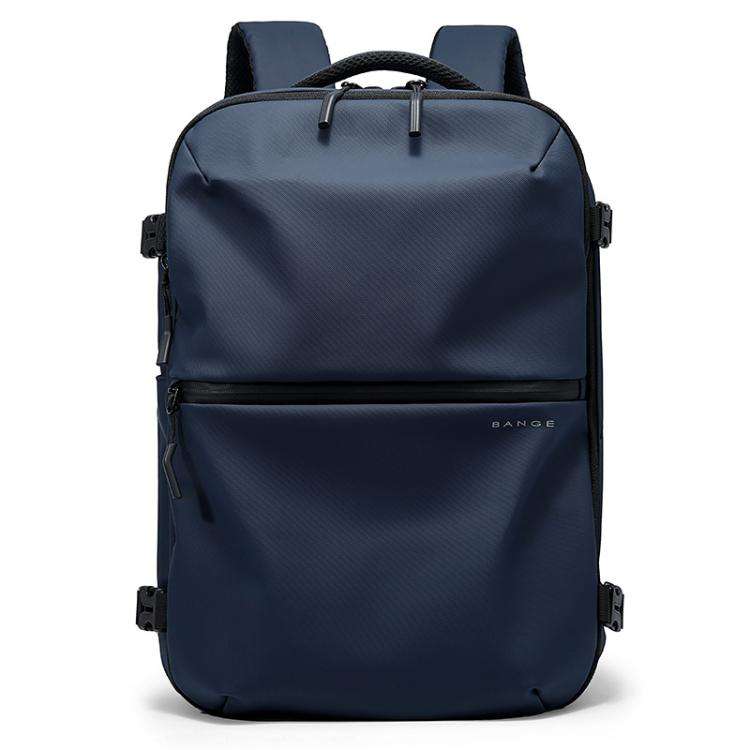 BANGE BG-7875 Large Capacity Shoulder Bag Business Travel Multifunctional Computer Backpack(Blue)