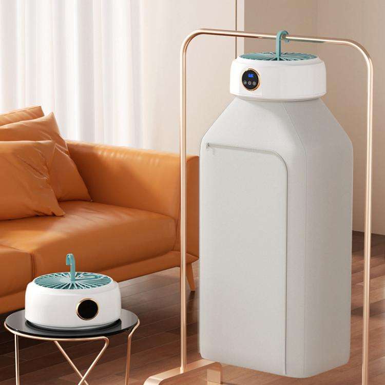 600W Smart Touch Control Foldable Clothes Dryer Portable Laundry Dry Machine with LED Display, Ad...