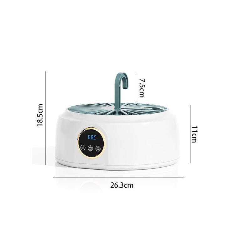 600W Smart Touch Control Foldable Clothes Dryer Portable Laundry Dry Machine with LED Display, Ad...