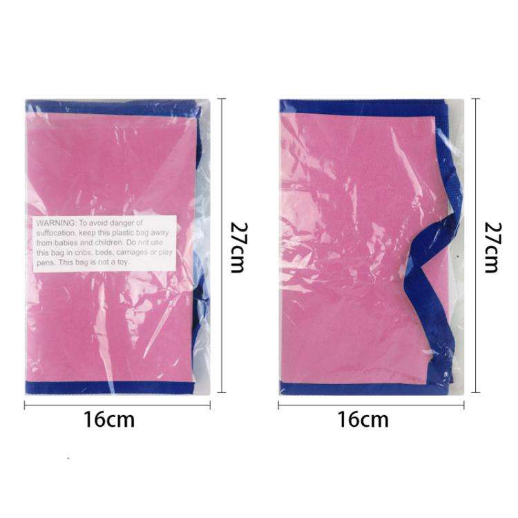 Handheld Book Bag Tutorial Bag With Transparent Pocket For Name Tags(Yellow)