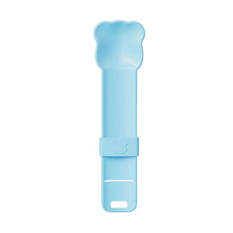 Pet Feeder Squeezes Cat Snack Tableware(Blue)