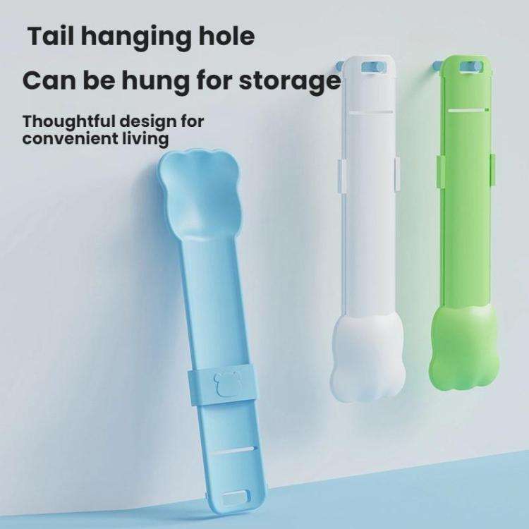 Pet Feeder Squeezes Cat Snack Tableware(Green)