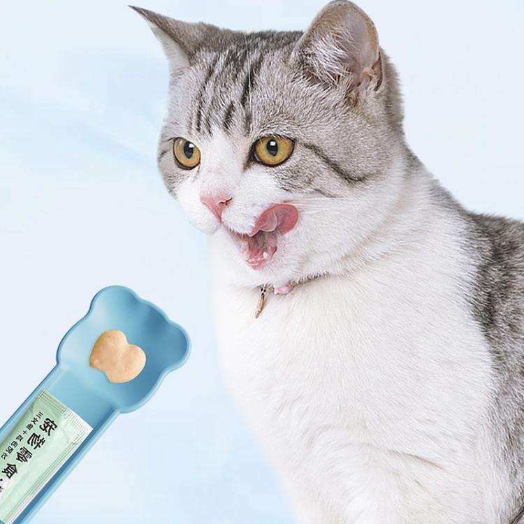 Pet Feeder Squeezes Cat Snack Tableware(Green)