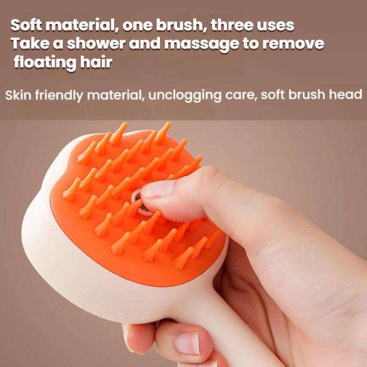 Pet Cleaning Spray Massage Comb(Pink)