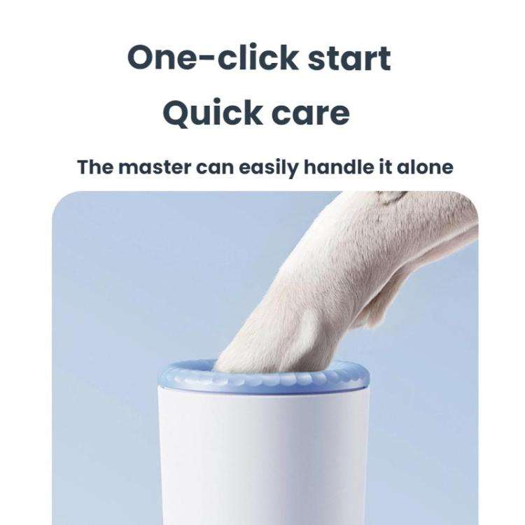 Pet Bath Cleaning Beauty Foot Wash Cup(Blue)