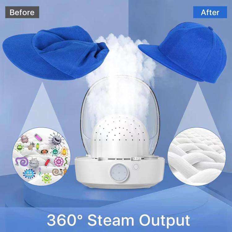 Multifunctional Hat Wig Care Cleaning Disinfection Steam Ironing Machine(EU Plug)