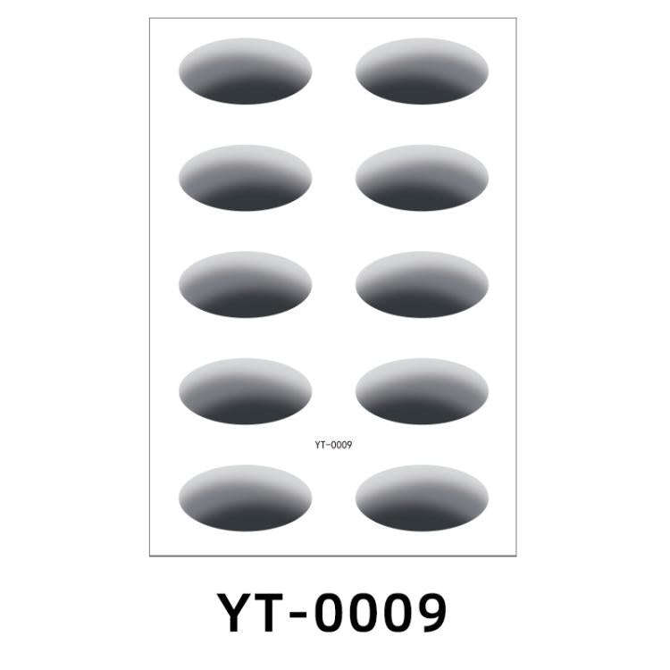 5sheets /Pack Waterproof Eye Shadow Tattoo Stickers Temporary Cosmetic Eye Stickers For Parties, ...