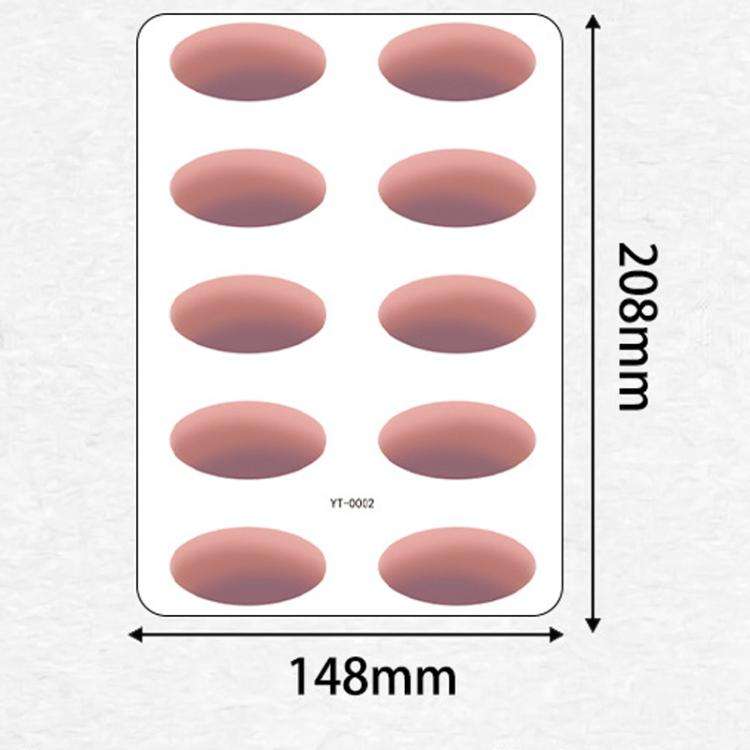 5sheets /Pack Waterproof Eye Shadow Tattoo Stickers Temporary Cosmetic Eye Stickers For Parties, ...