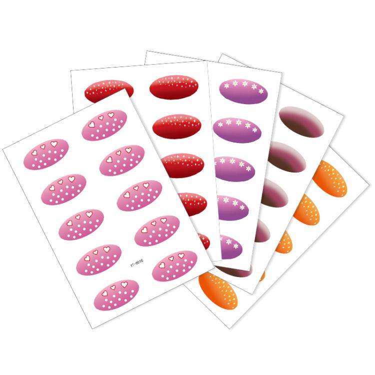 5sheets /Pack Glitter Eye Shadow Tattoo Stickers High Shine Stickers for Stage, Party, Halloween ...