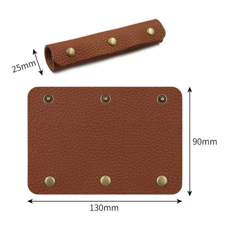 3 Layered Buckle Handbag Cover Bag Shoulder Strap Protector For Travel Cases / Bags(Black)