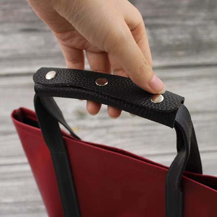 3 Layered Buckle Handbag Cover Bag Shoulder Strap Protector For Travel Cases / Bags(Orange)