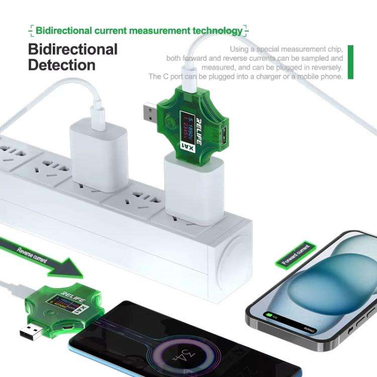 RELIFE XA1 Current Voltage Multifunctional Tester Mobile Phone Repair Current Voltage Testing Tool