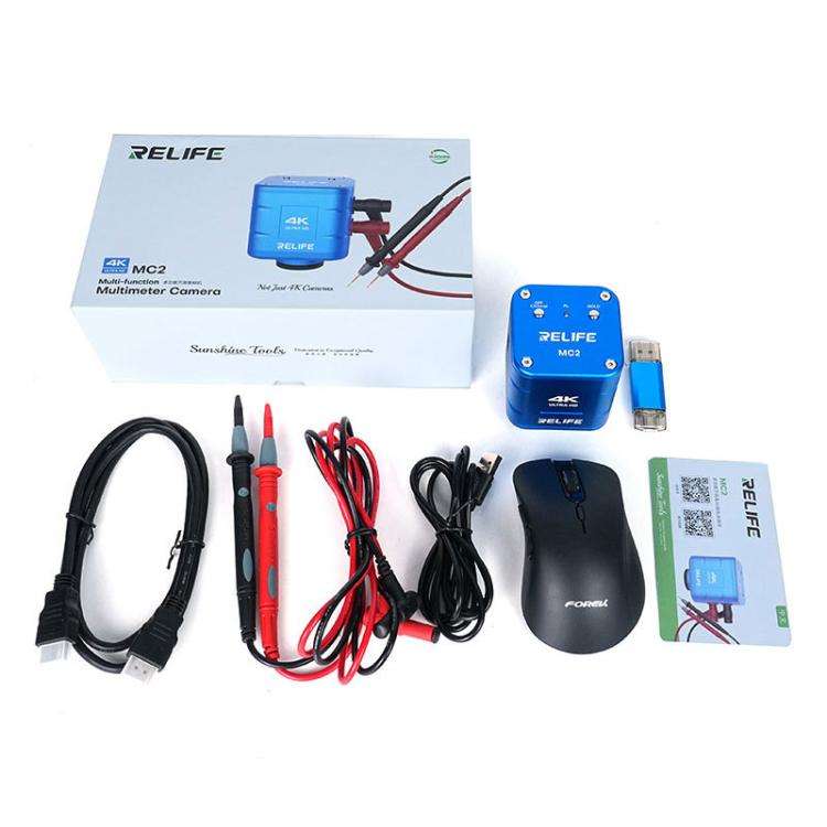 RELIFE MC2 Multifunctional Multimeter 4K Camera Magnifier Microscope Camera
