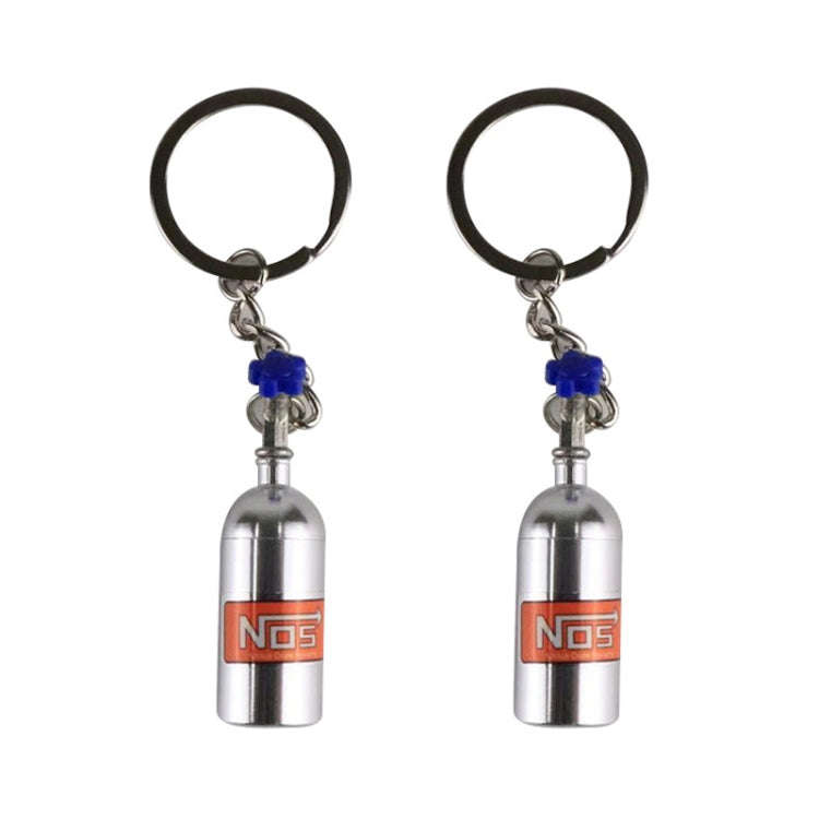 2 PCS Fashion Metal Keyring Car Keychain Auto Key Chain Key Ring