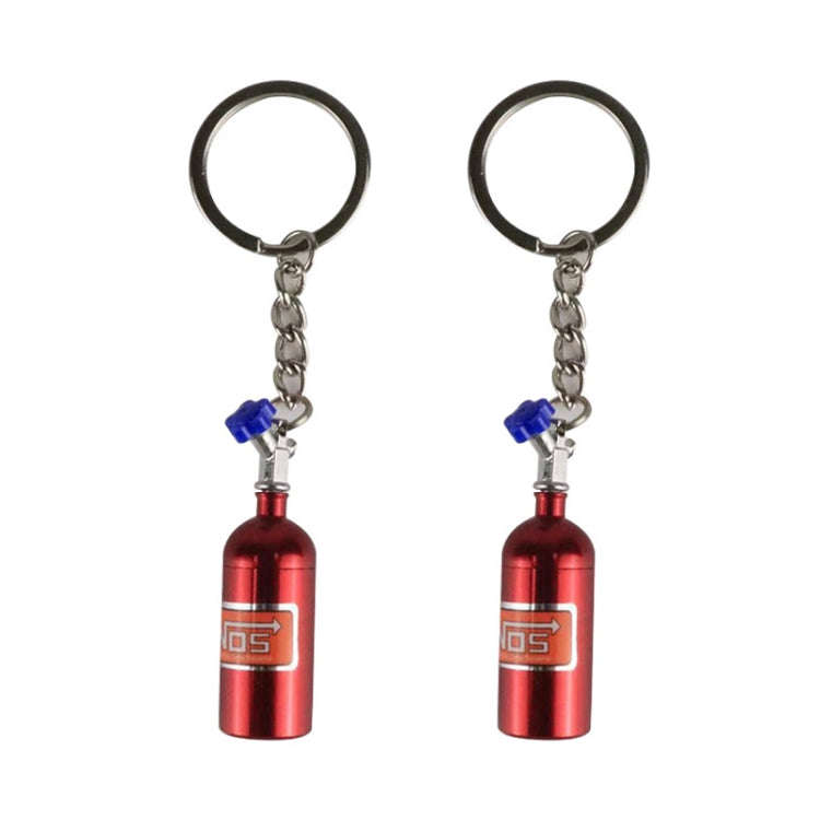 2 PCS Fashion Metal Keyring Car Keychain Auto Key Chain Key Ring