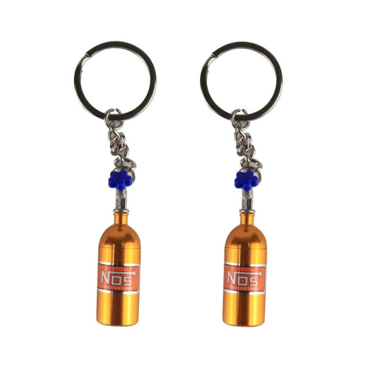 2 PCS Fashion Metal Keyring Car Keychain Auto Key Chain Key Ring