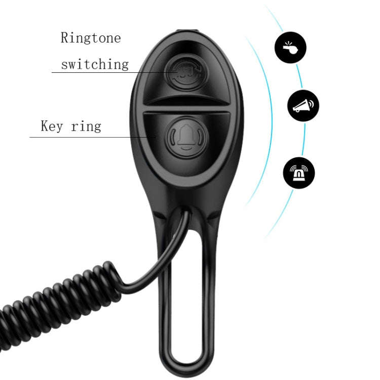 Twooc T-002 120dB Bicycle Scooter Accessories Equipped Electric Bell USB Charging Horn(Pink)