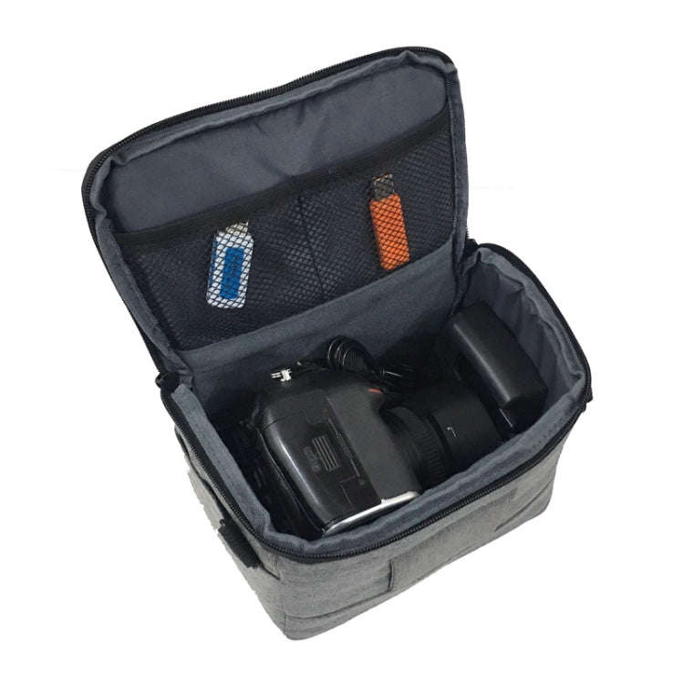 Waterproof DSLR Camera Bag for Nikon Canon SONY Panasonic etc Camera, Size:Large(Black)