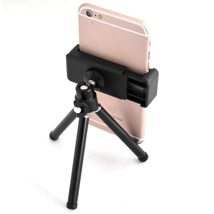 Multi-functional Aluminum Alloy Mount Tripod with Phone Clamp