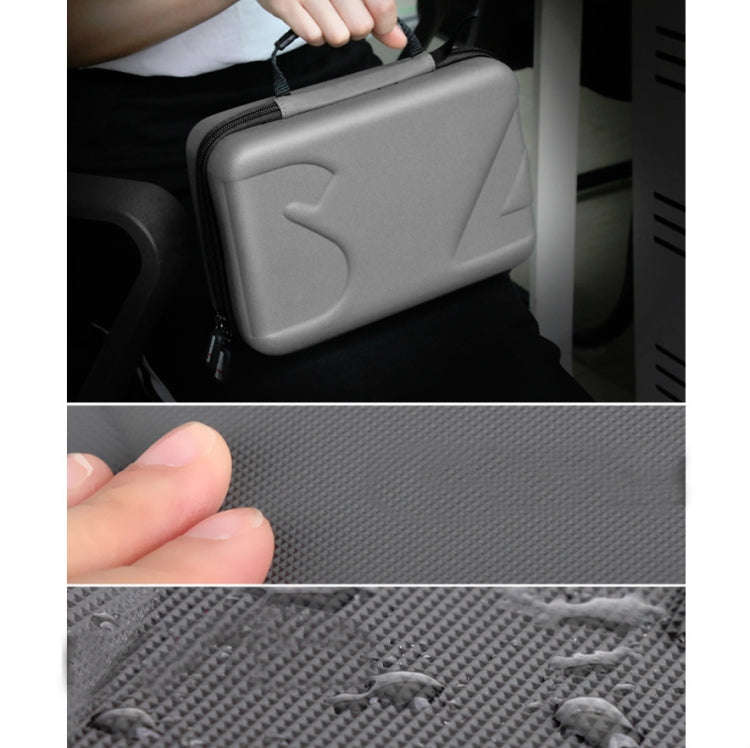 OS-B153 Portable Diamond Texture PU Leather Storage Bag for DJI Osmo Mobile 3, Size:24.6x17.1x8.1cm