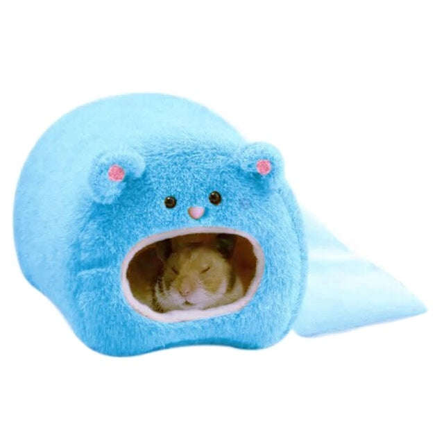Cute Small Animal Cages Pet Rabbit Hamster House Bed Rat Qquirrel Guinea Winter Warm Hanging Cage...