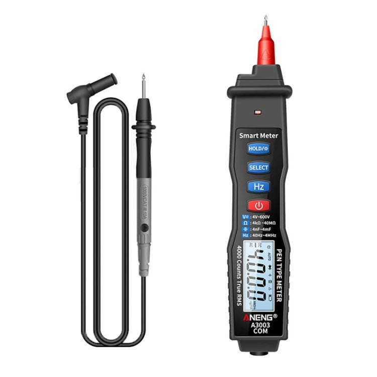 ANENG A3003 Multi-Function Pen-Type High-Precision Smart Multimeter(Black)