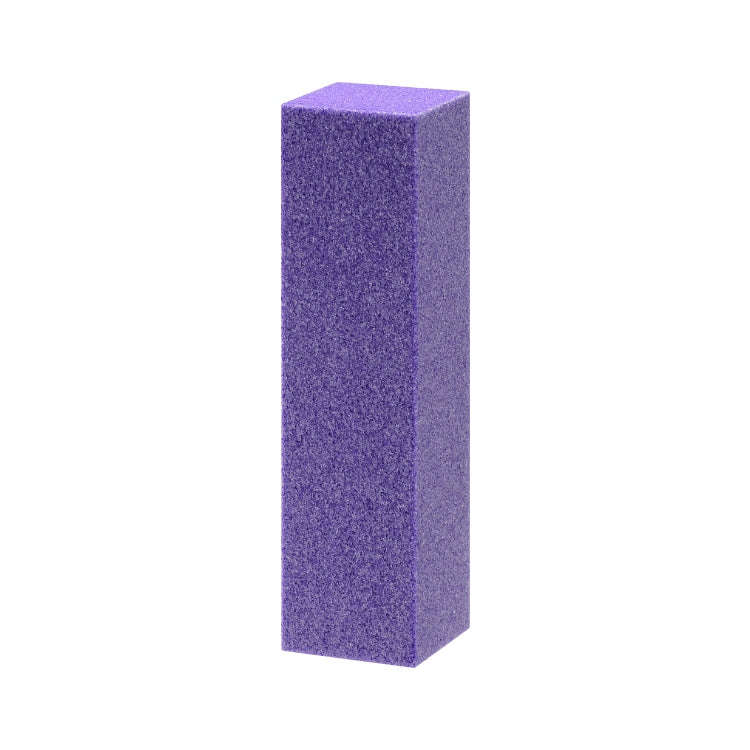10 PCS Tofu Block Nail Polish Four Squares High Elastic Cotton Manicure Sand Block (Purple)