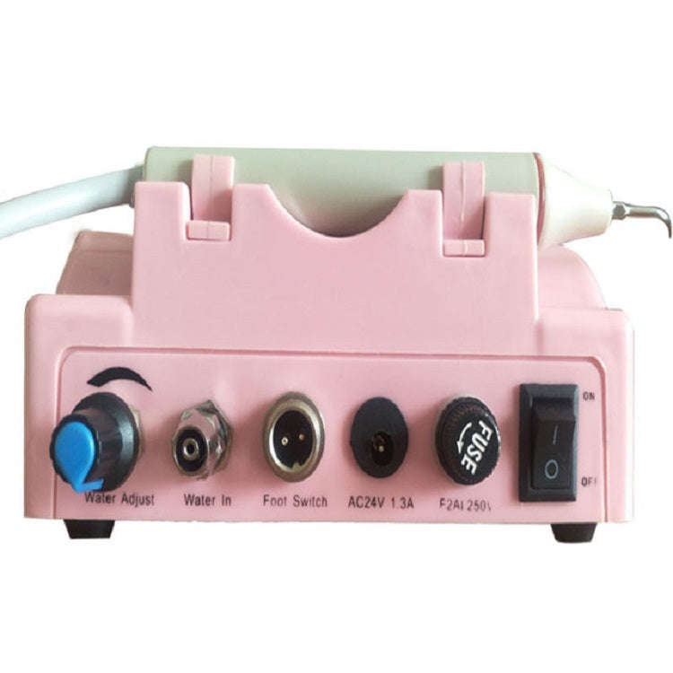 Ultrasonic Dental Washing Machine for Pet Dog Teeth Stone Remover, Plug Specifications:EU Plug(Pink)