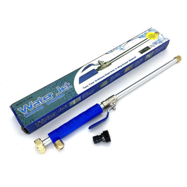 Garden Lawn Irrigation High Pressure Hose Spray Nozzle Car Wash Cleaning Tools (Blue)