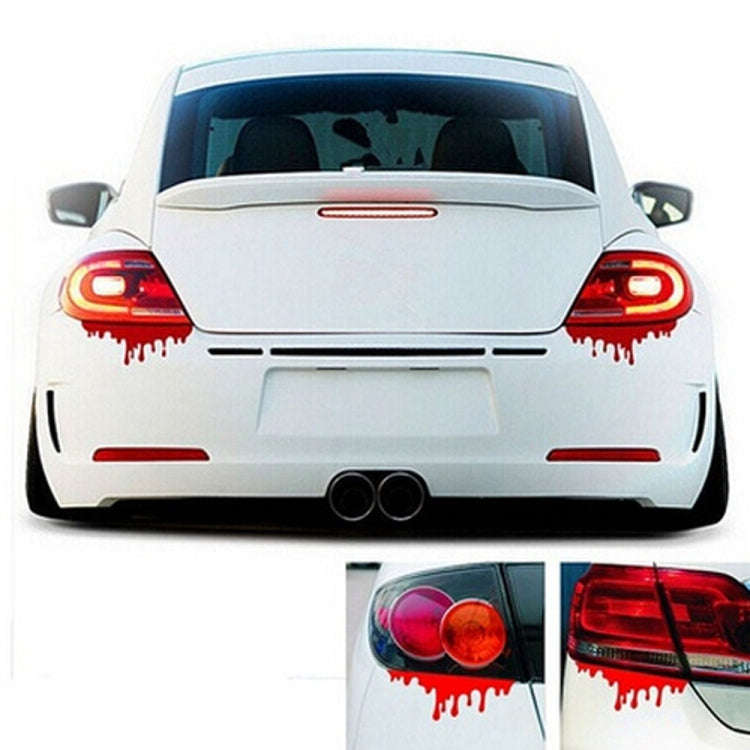 Red Blood DIY Car Sticker Car Styling Car-cover