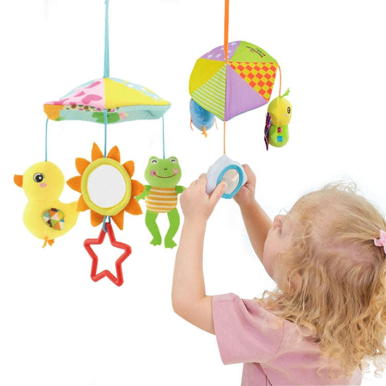 Baby Toy Cartoon Cute Animal Stroller Parachute Pendant(Duck Frog)