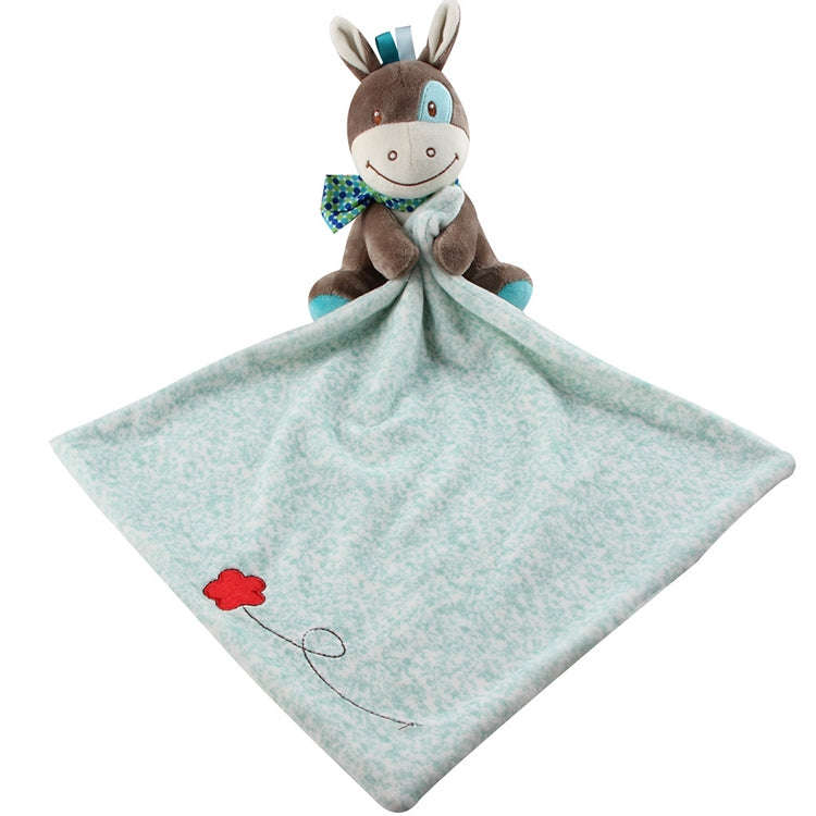 Baby Comforting Baby Multi-function Sleeping Plush Storage Blanket Cartoon Animal Towel(Deer)