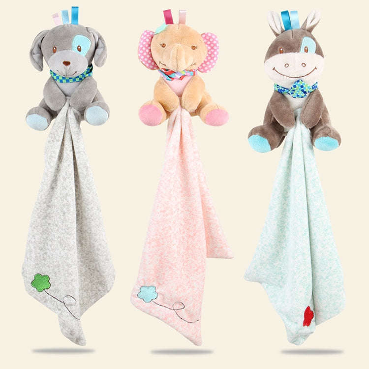 Baby Comforting Baby Multi-function Sleeping Plush Storage Blanket Cartoon Animal Towel(Deer)