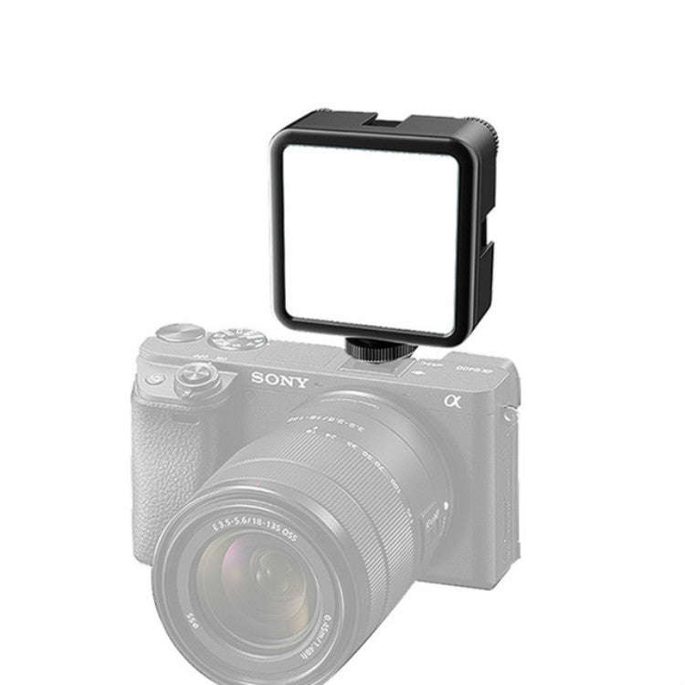 VIJIM VL81 Portable Three Cold and Hot Shoes Dual Color Temperature Fill Light Shooting Recording...