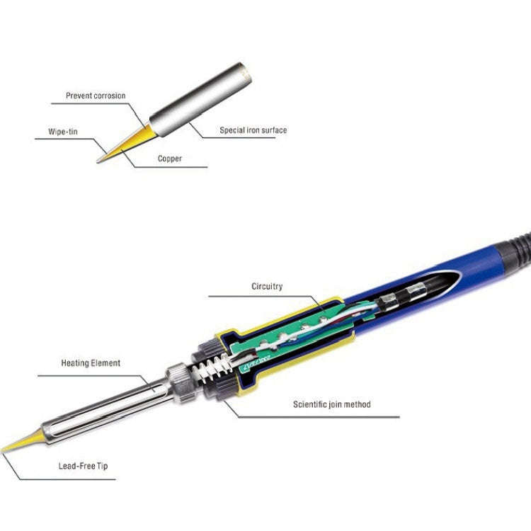 BAKU BK-452 Electric Soldering Iron Head Soldering Gun Home Mobile Phone Repair Tool
