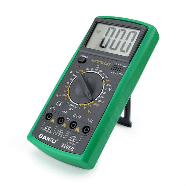 BAKU BK-9205B Measuring Capacitance Current Large Screen Display All-round Burn-proof Digital Mul...