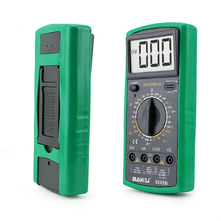 BAKU BK-9205B Measuring Capacitance Current Large Screen Display All-round Burn-proof Digital Mul...