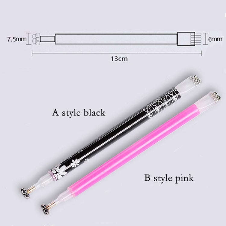 3 PCS Cat Eye Gel Magnet Pen Double Head Magnetic Pen Plum Branding Flower Magnetic Pen Nail Cat ...