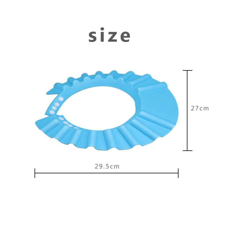 5 PCS Safe Baby Shower Cap Kids Bath Visor Hat Adjustable Baby Shower Cap Protect Eyes Hair Wash ...