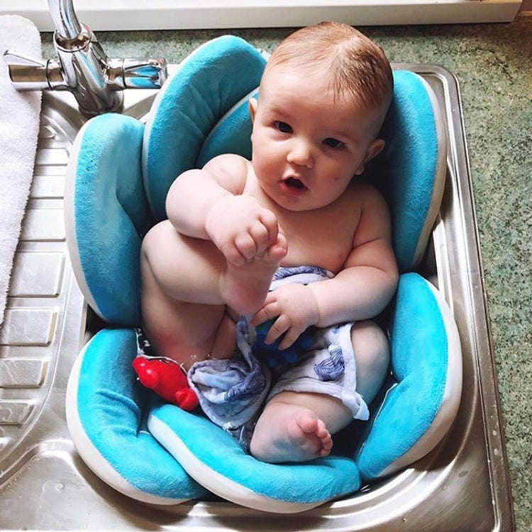 Newborn Baby Bathtub Foldable Blooming Bath Flower Bath Tub for Baby Blooming Sink Bath for Baby ...