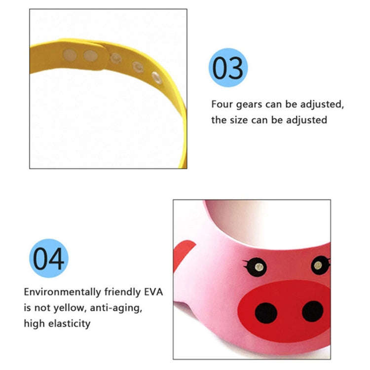 5 PCS Baby Kids Cap Shower Cap Baby Bath Cap Shower Hat Bath Visor Kids Bath Wash Hair Shield Hat...