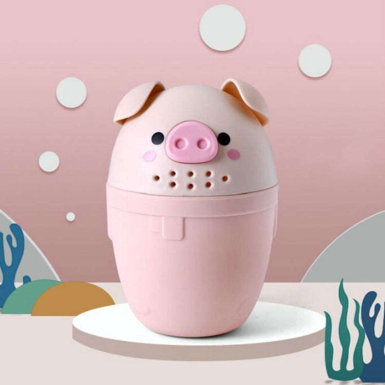 Baby Bath and Shampoo Shower Spoon(Coral Pink)