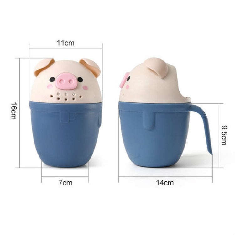 Baby Bath and Shampoo Shower Spoon(Coral Pink)